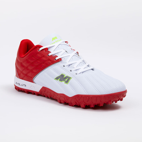 Zapatillas New Athletic Football Evol Cts31 Blanco Con Rojo 