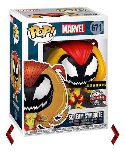 Funko Pop Marvel Scream Symbiote 671