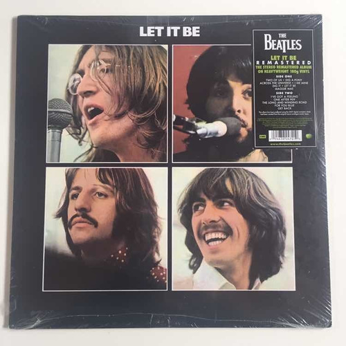 The Beatles - Let It Be  - Lp Vinilo Nuevo Remasterizado