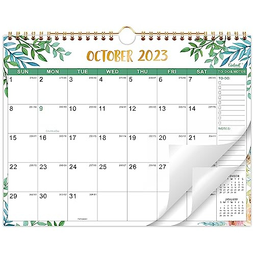 Calendario 2024, Calendario De Pared De Octubre 2023 Di...
