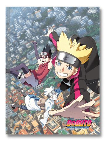 Caderno Brochura 1/4 Boruto 80 Fls São Domingos