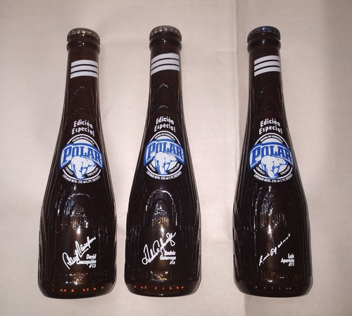 Botellas De Coleccion Bate Cerveza Polar Edicion Especial