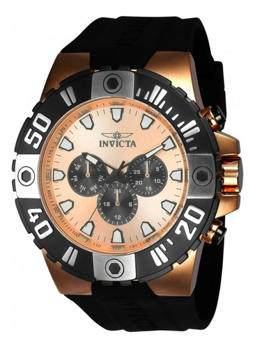 Reloj Para Hombre Invicta Pro Diver 23972 Negro