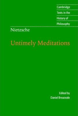 Libro Cambridge Texts In The History Of Philosophy: Nietz...