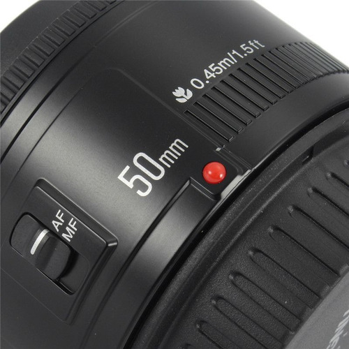 Canon 50mm Yongnuo Ef F/1.8 Objetiva Fixa T5i T6i T3i T5