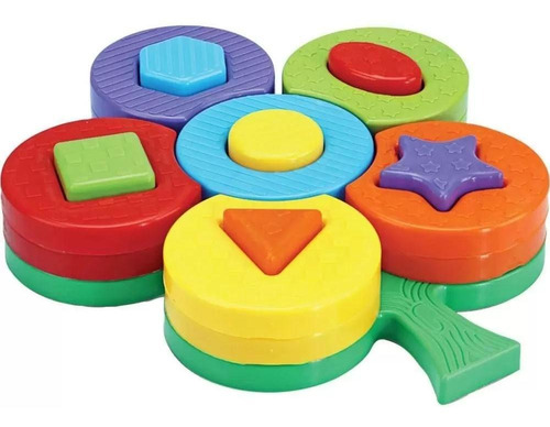 Paki Toys De Encaixar 18 Peças Brinquedo Infantil Pakitoys