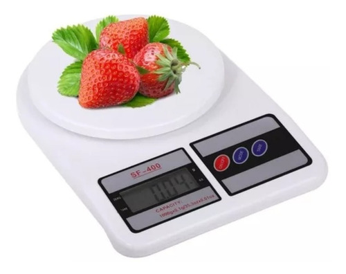 Balanza Pesa Digital Para Cocina Comercio 0 A 7kg + Garantia