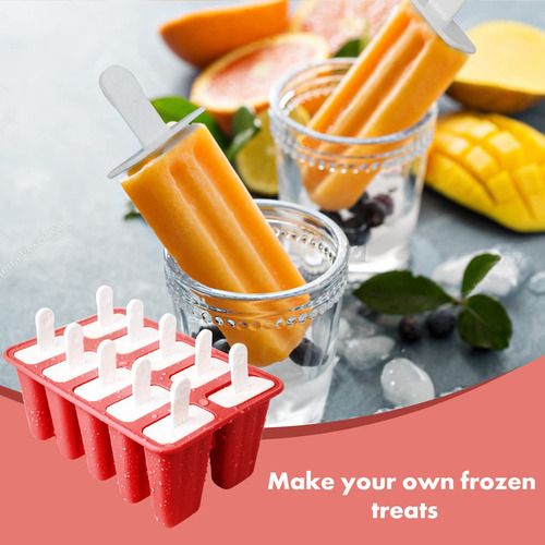 Moldes Para Paletas, 10 Cavidades, Moldes Para Paletas De Si