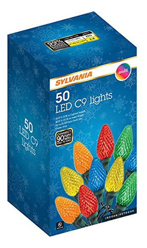 Sylvania 50 Lt C9 Luz Led Multi Juego Rz6pc