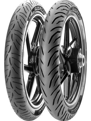 Kit Pneu Suzuki Gs 120 250-17 + 275-17 Pirelli Super City