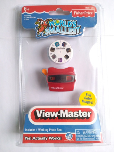 Más Pequeños Worlds Smallest View Master Fisher Price