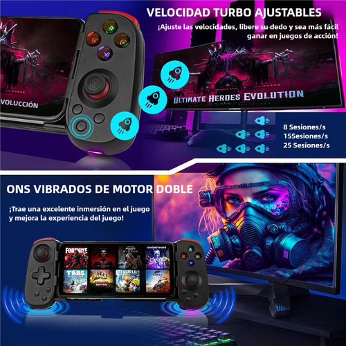 .móvil Inalámbrico De Consola De Juegos Para Android, Ios..