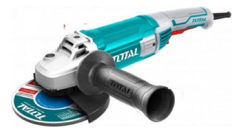 Esmeril Angular 9 2200w Tg12223026 Total Tools Color Turquesa Frecuencia 50 60hz