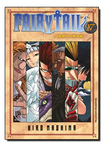 Fairy Tail - Vol. 17, De Hiro Kiyohara. Editora Jbc, Capa Mole Em Português