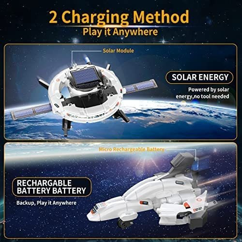 Stem Toys Kit De Robot Solar 6 En 1 Para Niños, Aprendizaje