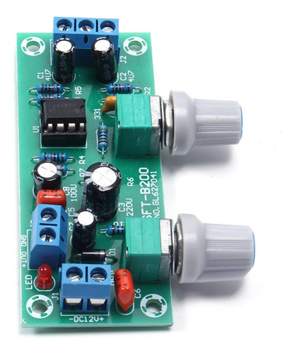 Placa Frontal De Subwoofer De 10-24 V Con Fuente De Alimenta