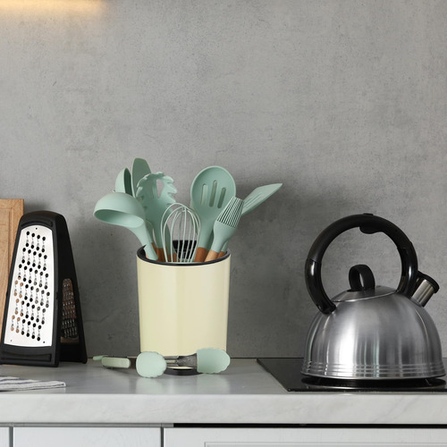 Soporte Para Utensilios De Cocina Uxcell, Acero Inoxidable 3