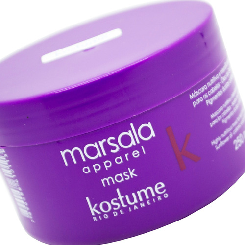 Kostume Marsala Mascara Nutritiva Intensificadora 250g 3c