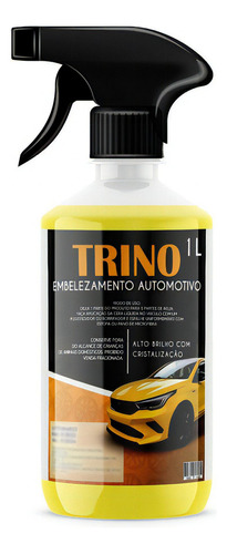 3 Ceras De Carnaúba Liquidas Automotiva 1 Litro - (3 Un