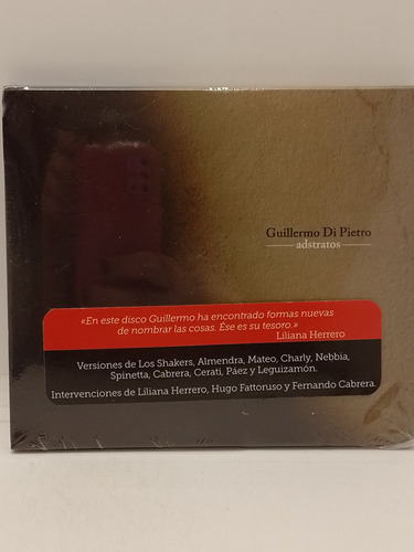 Guillermo Di Pietro Adstratos Cd Nuevo 