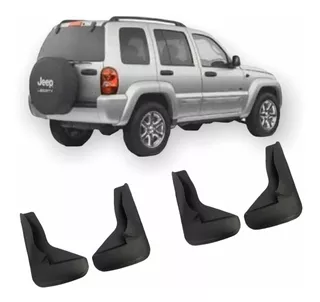 Loderas Jeep Liberty 2002/2007 Guardafangos 4 Pzs Universale