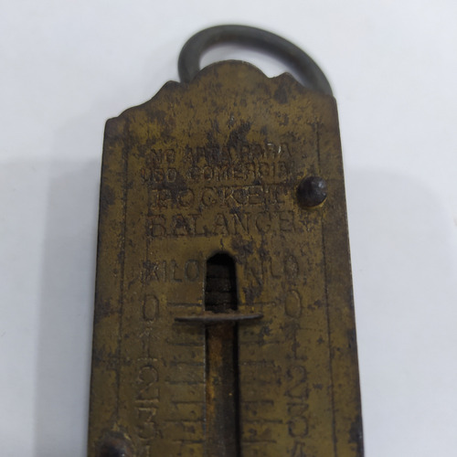 Antigua Balanza Tipo Elefante Alemania Bronce (Usado)