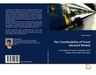 Libro The Transferability Of Travel Demand Models - Nina ...