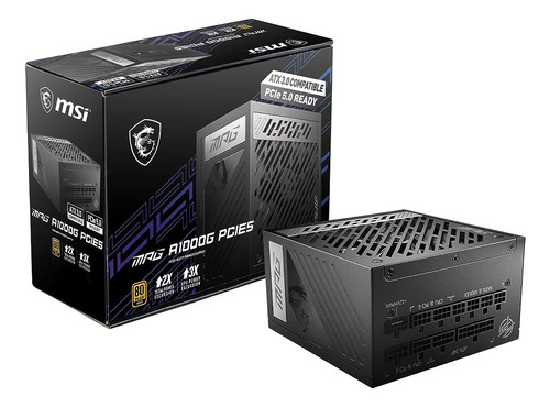 Msi Mpg A1000g Pcie 5 & Atx 3.0 Gaming Power Supply - Modula