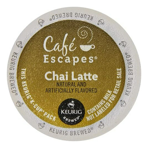 Café Chai Latte Keurig, 12 Unidades