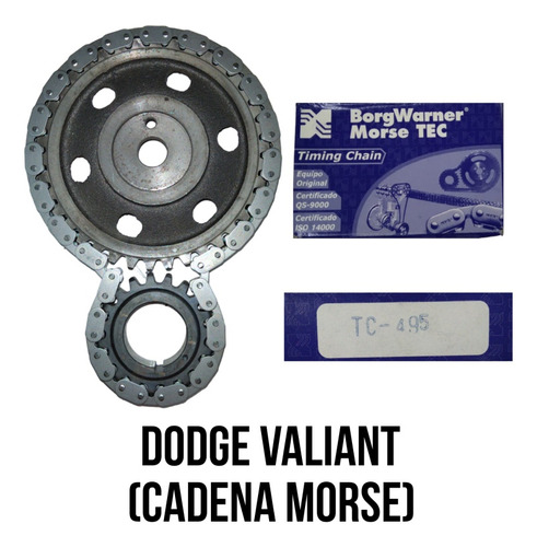 Juego Engranajes Distribucion Dodge Valiant (cadena Morse)