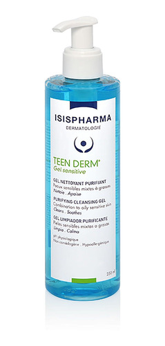 Teen Derm Gel Sensitive - Isis Pharma 250 Ml