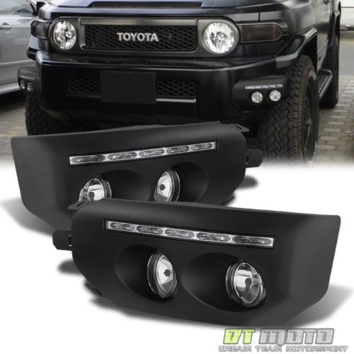 Neblineros Con Luz Diurna Para Toyota Fj Cruiser Bajo Pedido