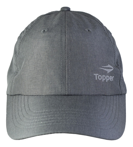 Gorra Topper Cap Visor Sport Negro Melange