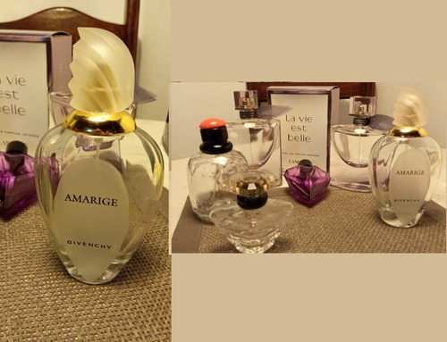 Perfume Amarige Givenchy Frasco Vacío