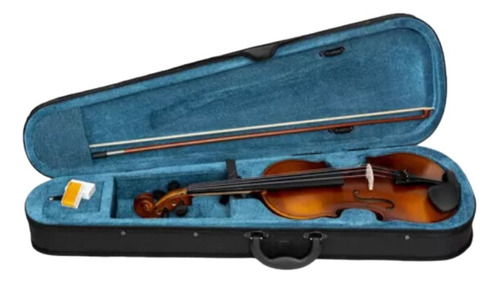 Violin Acústico Segovia Estudio Niño Antique 1/8 Tilo Arco Color Marrón oscuro