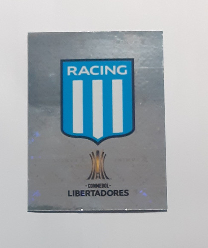 Figuritas Copa Libertadores 2023 Racing Escudo Y Camisetas