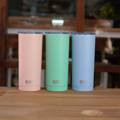Vaso Térmico Built New York 590ml Acero Inoxidable Frio 24h y Calor 8hs Color Mint