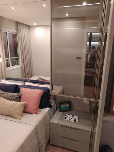 Imagem 12 de 15 de Apartamento Com 1 Quartos, 26m2, À Venda - Parque Maria Helena - São Paulo - 036