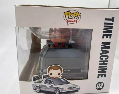 Funko Delorean Marty Mcfly 02 Volver Al Futuro Back To The F (Usado)