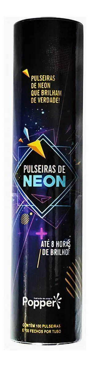 Segunda imagem para pesquisa de pulseira neon festa