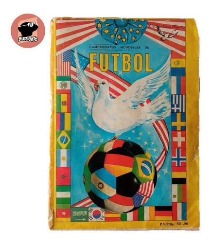 Álbum De Mundial De Fútbol 1994-conservado