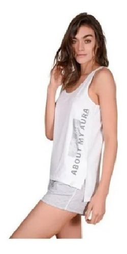 Pijama Promesse Verano Musculosa Con Short.woman. Wo15000