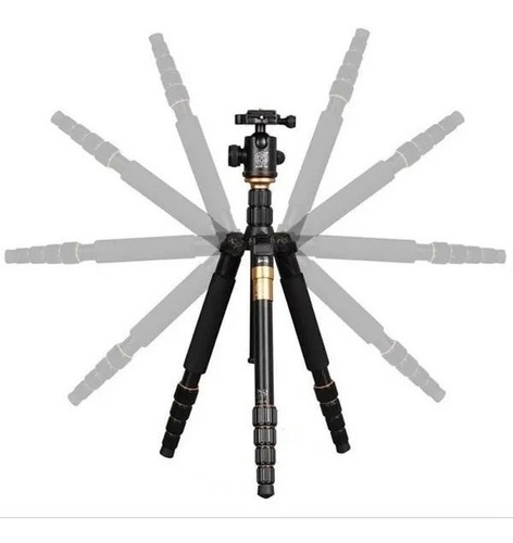 Tripé Com Monopé Qzsd-q666 - Cabeça Ballhead - 10kg Carga