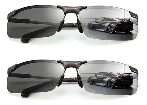 2x Gafas De Sol Fotocromáticas Polarizadas For Hombre