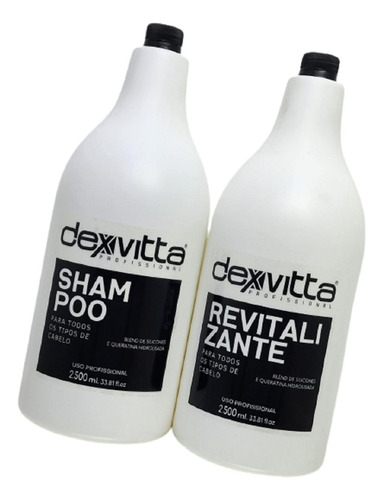 Dexvitta Lavatorio Kit Shampoo 2500ml Revitalizante 2500ml