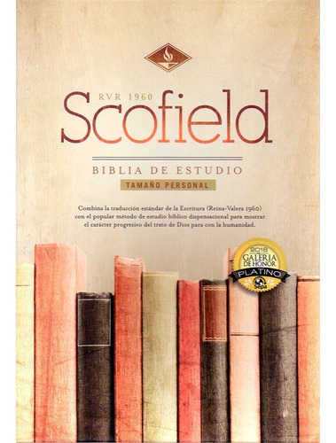 Biblia De Estudio Scofield Rvr1960 Piel Fabricada Con Índice