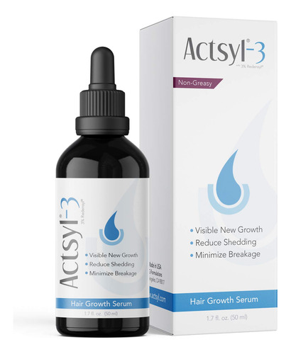 Sérum Para El Crecimiento Del Cabello Actsyl-3 Redensyl 50 M