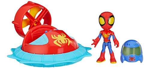 Spidey Amazing Friends Spidey Con Aerodeslizador