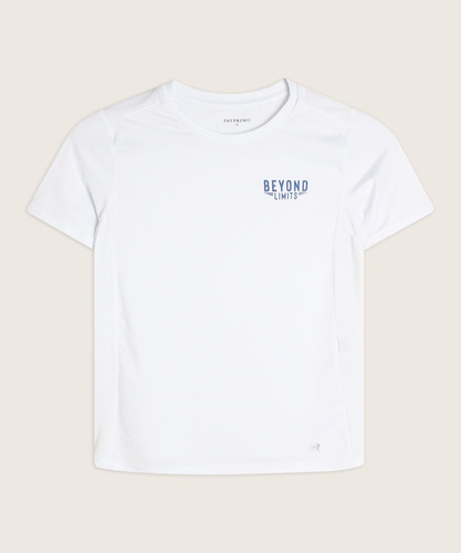 Camiseta Niño Patprimo Blanco Poliéster M/c 66090282-10104