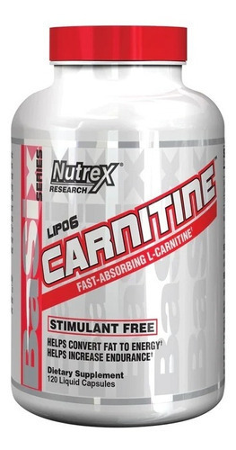 Lipo6 Carnitine - Nutrex -120 Caps